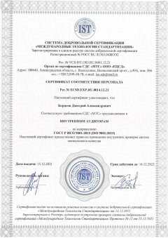 Сертификат Борисов Д.А.